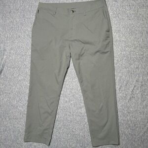 Public Rec Workday Pant Mens 34x28 Measure 34x25 Grey Performance Stretch Casual